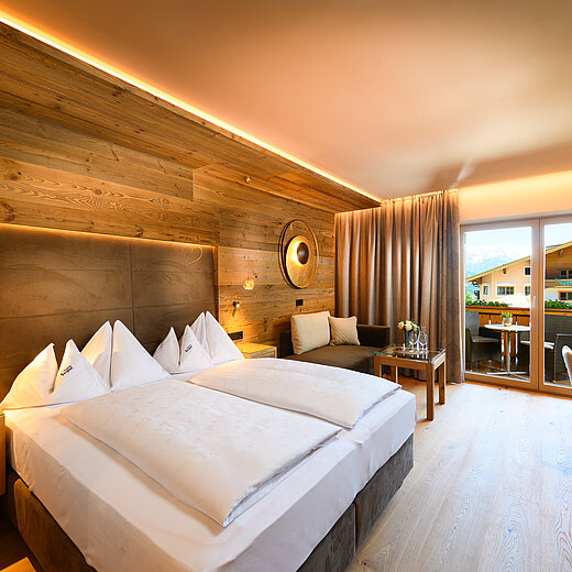 Doppelzimmer Deluxe im Hotel Berghof in St. Johann im Pongau